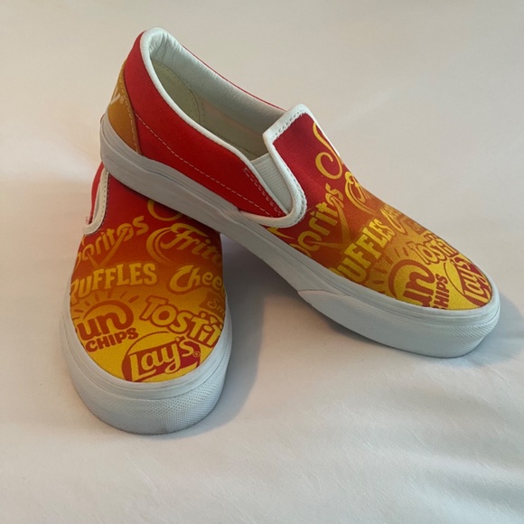 Womens Size 5.5 Custom Frito Lay Vans - NWOT - Picture 1 of 7